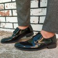 Modamela E730 Siyah Rugan Klasik Erkek Ayakkabı