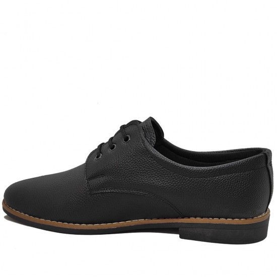 Modamela E746 Siyah Bağcıklı Günlük Erkek Ayakkabı