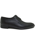 Modamela E349 Siyah Deri Erkek Klasik Ayakkabı