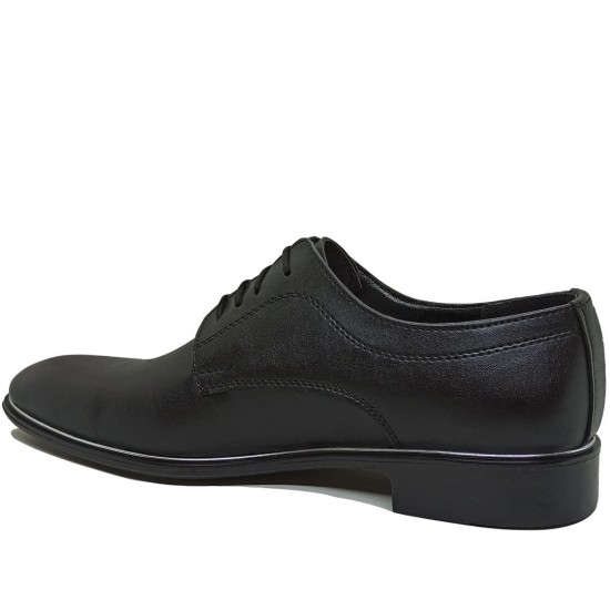 Modamela E349 Siyah Deri Klasik Erkek Ayakkabı