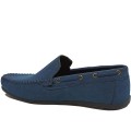 Modamela E481 Koyu Mavi Nubuk Erkek Ayakkabı