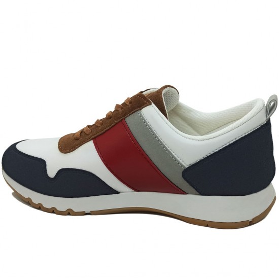 Modamela E538 Beyaz Renkli Bağcıklı Spor Ayakkabı