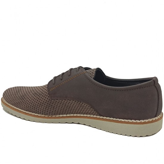 Modamela E637 Kahverengi Bağcıklı Klasik Erkek Ayakkabı
