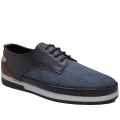 Modamela E705 Mavi Nubuk Bağcıklı Erkek Ayakkabı