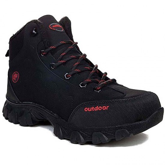 Modamela E591 Siyah Bağcıklı Erkek Outdoor Bot