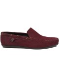 Modamela E054 Bordo Süet Günlük Erkek Ayakkabı